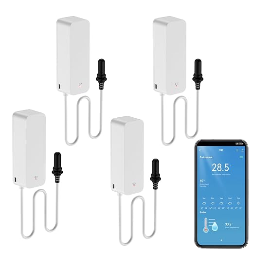 Smart Thermometer Hygrometer: WiFi Temperature Sensor by PHOVOLT