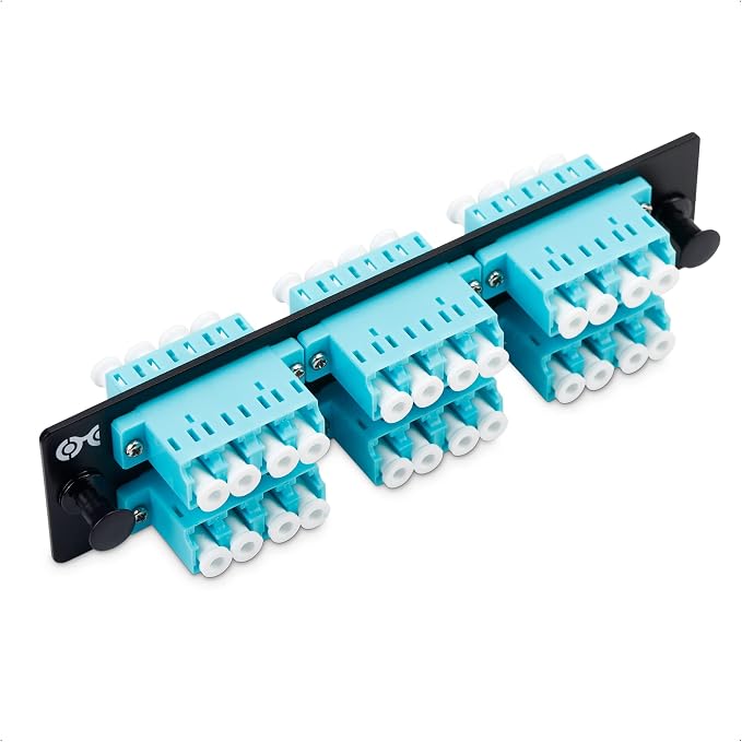Cable Matters 24 Fibers LC to LC OM3/OM4 Multimode Fiber Patch Panel by CableMatters