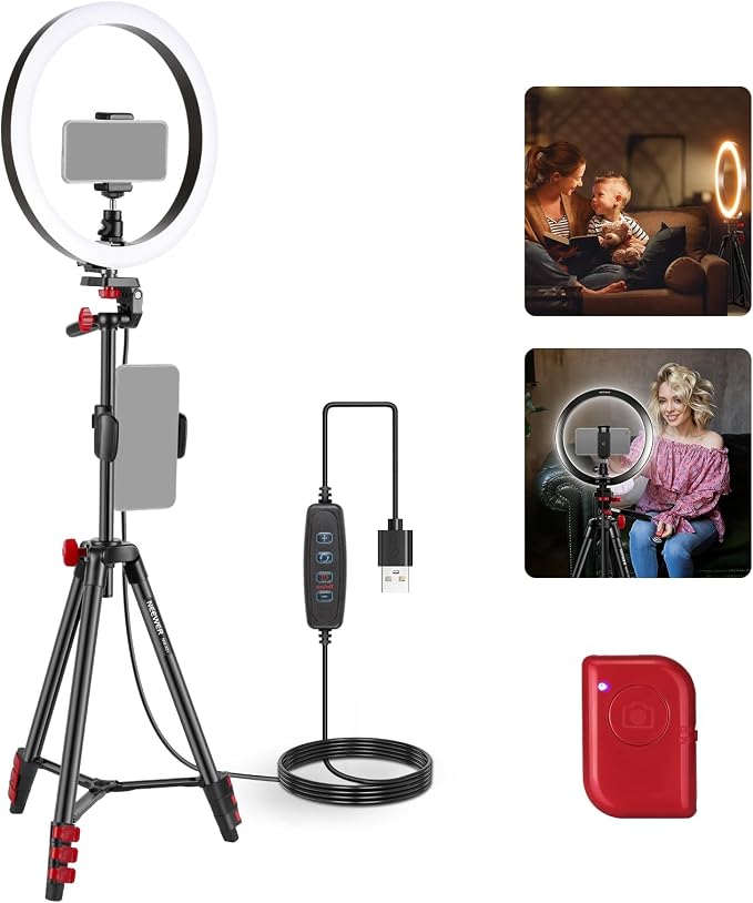NEEWER Basics 10" Selfie Ring Light by Neewer