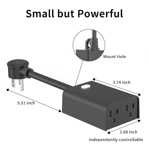 Minoston 800 Series Z-Wave Plug, Outdoor Zwave Smart Plug - Image 8