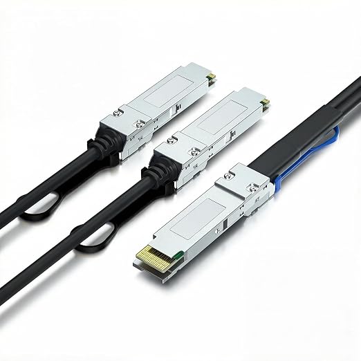 10Gtek 400G QSFP-DD to 2X 200G QSFP56 Twinax Breakout Copper Passive DAC Cable by 10Gtek