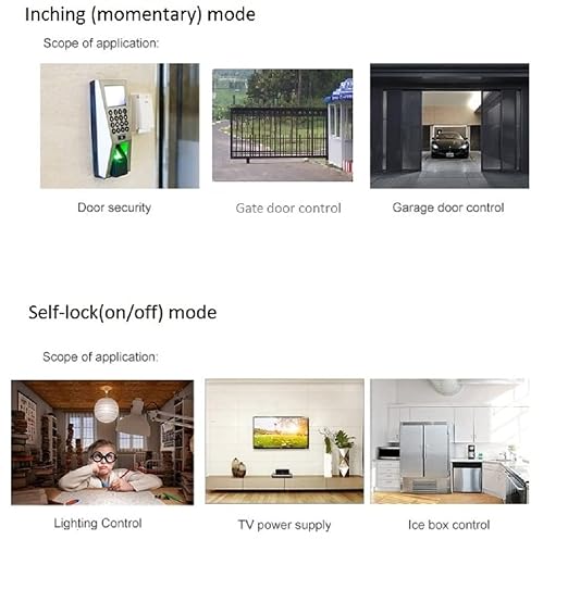 Updated WiFi Wireless Smart Switch Inching Self-Locking Relay Module, be - Image 8