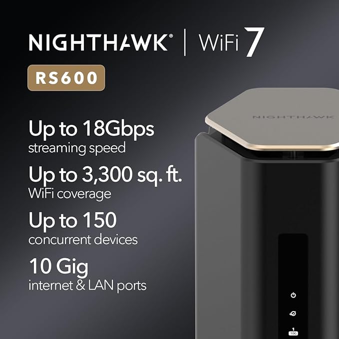 NETGEAR Nighthawk Tri-Band WiFi 7 Router - Image 2
