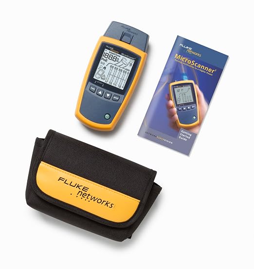 Fluke Networks MS2-100 MicroScanner2 Copper Cable Verifier by FlukeNetworks