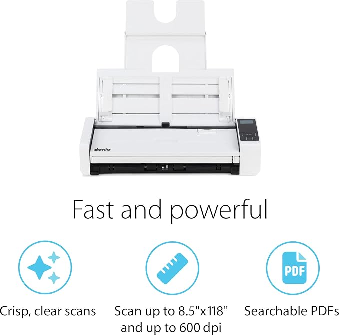 Doxie Pro - Duplex Document Scanner and Receipt Scanner - Image 3