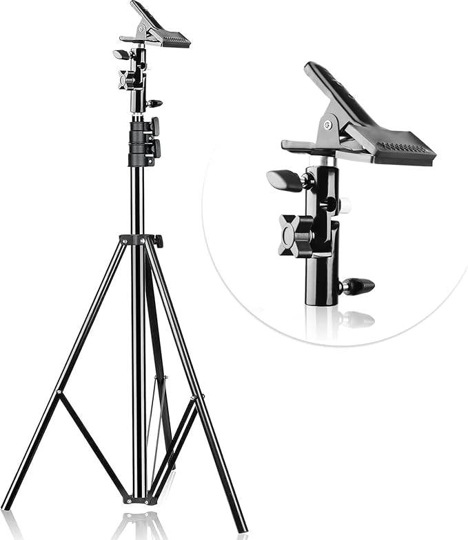 EMART 8.5FT Photography Green Screen Background Reflector Light Stand, 2 Pack - Image 2