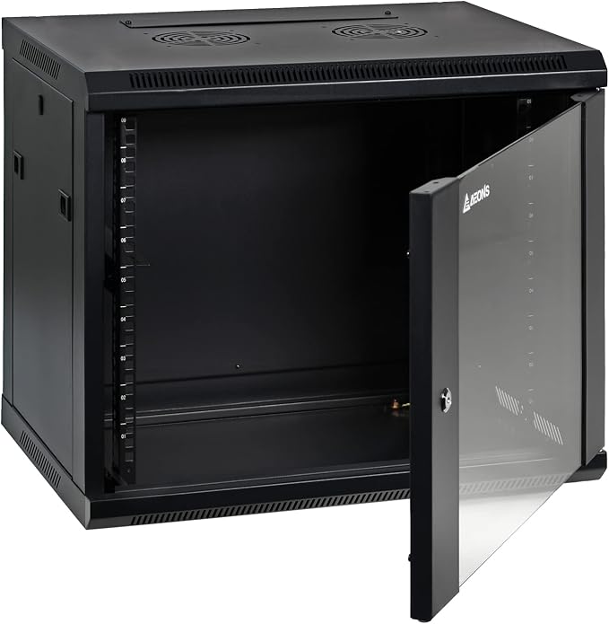 9U Professional Wall Mount Network Server Cabinet Enclosure 19-Inch Server by AEONS