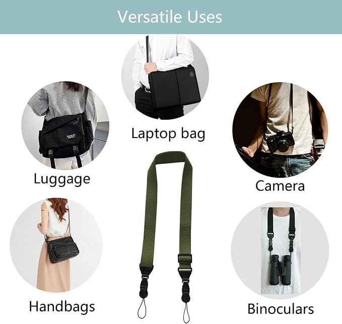 3 Pack Adjustable Shoulder Strap:Comfortable - Image 5