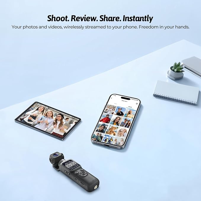 4K Vlogging Camera for YouTube, 75MP Pocket Digital Camera - Image 6