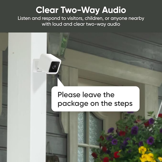 Cam V3 Smart Home Security Camera, Indoor/Outdoor Use, IP65-Rated 1080p Plug-in - Image 3