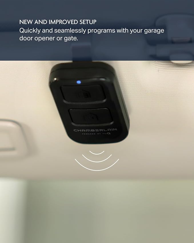 Chamberlain Genuine Universal myQ 2‑Button Garage Door Remote – Compact - Image 5