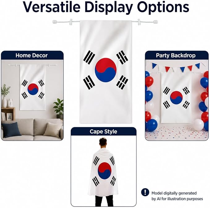 Flag Cape, Wearable Flag Costume, Be Suitable - Image 7