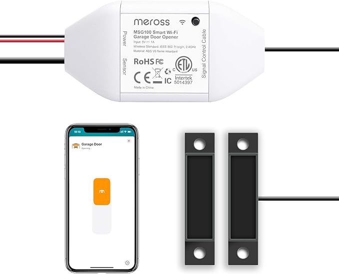meross Smart Garage Door Opener Remote, Compatible by meross