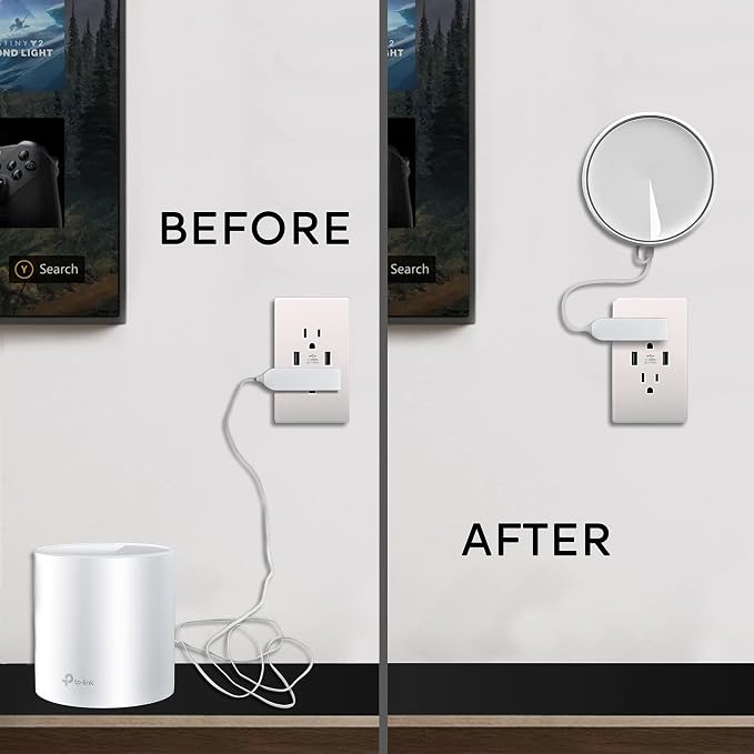 Cable Organizer for Whole WiFi Booster, Home WiFi Mesh System for Tp Link Deco - Image 5