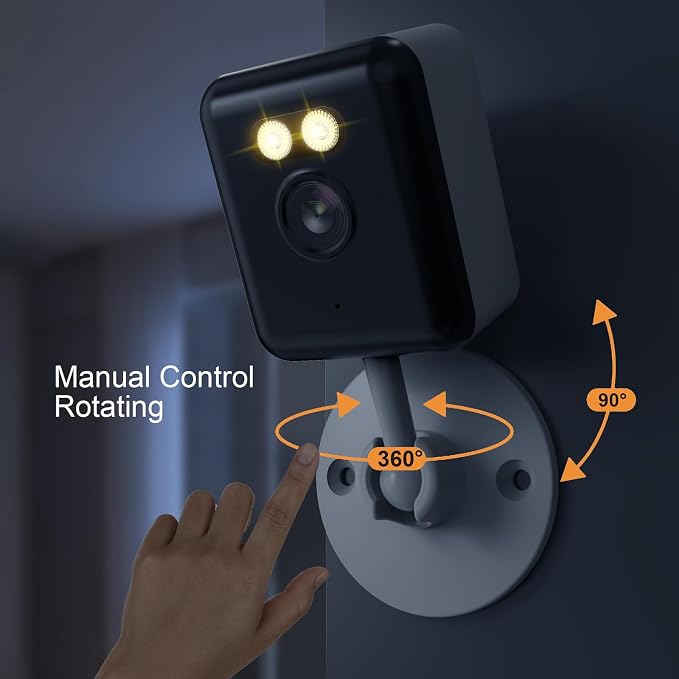 Smart Home Security Cameras, 5MP HD Pet/Baby Monitoring Cameras, 2.4GHz Indoor - Image 4