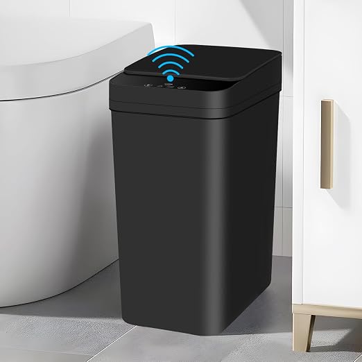 Anborry Bathroom Automatic Trash Can 4 Gallon Touchless Motion Sensor Small by Anborry