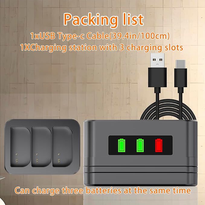 3-Slot Charger/Charging Dock, Suitable - Image 6