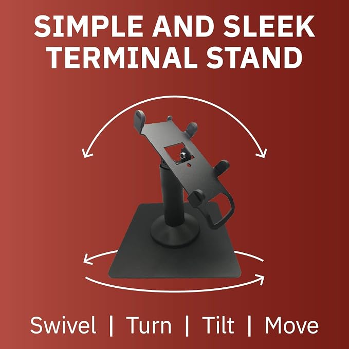 DCCStands Freestanding Swivel and Tilt Pax S300 & SP30 Terminal Stand - Image 3
