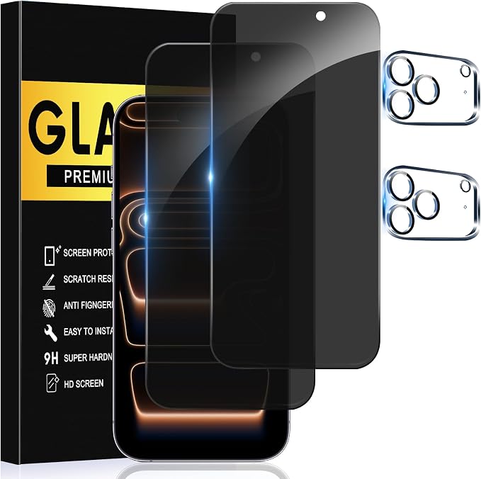 2+2 Pack Privacy Screen Protector by AVOAR