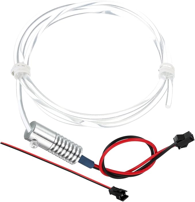 PATIKIL 3mm 1m PMMA Side Glow Fiber Optic Cable Kit, by PATIKIL