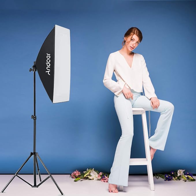 Andoer Studio Photography Light kit Softbox Lighting Set - Image 8