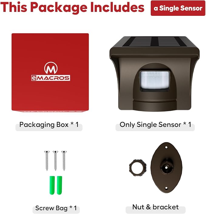 eMACROS Single Solar Sensor Incompatible - Image 2