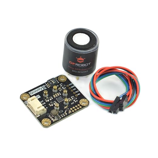 Gravity: Factory Calibrated O2 Sensor Module | 0-25% Vol Electrochemical Oxygen by DFROBOT