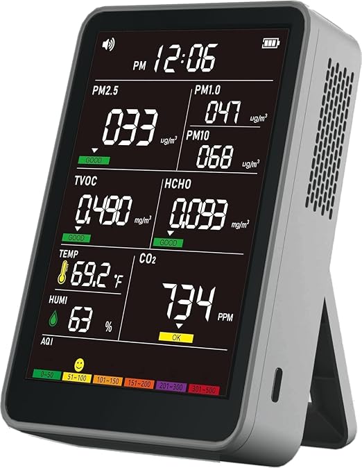 Professional Indoor Air Quality Monitor by AirWhisperAirQualityMonitor