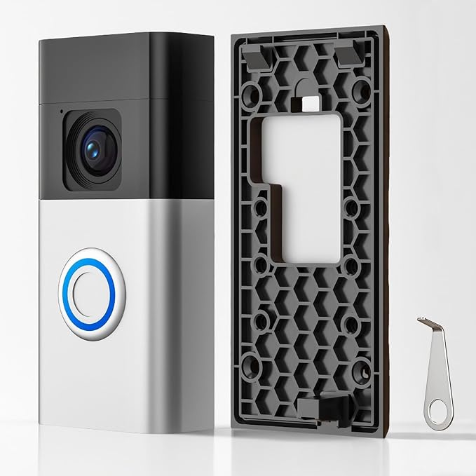 No-Drill Adhesive Doorbell Mount by Unknown