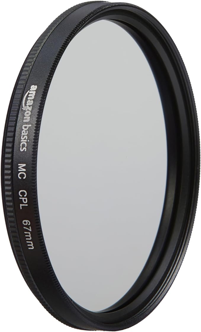 Amazon Basics Circular Polarizer Camera Lens Filter, 16 Multi-Layer Coatings by AmazonBasics
