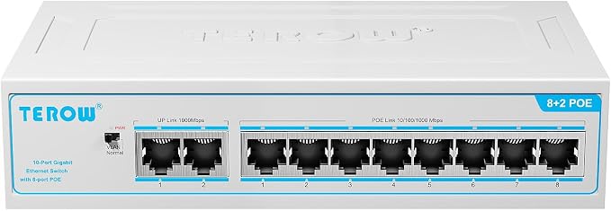 PoE+ Ethernet Switch, IEEE802.3af/at, Desktop/Wall Mount, - Image 2
