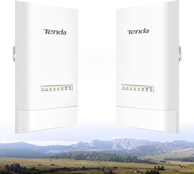 Tenda Point to Point Wireless Bridge | 5KM+ PtP Outdoor CPE | 5.8GHz 867Mbps by Tenda
