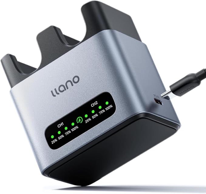 llano 20W NP-FZ100 Battery Charger: Fast Dual Slot by TheHorizonofPossibility