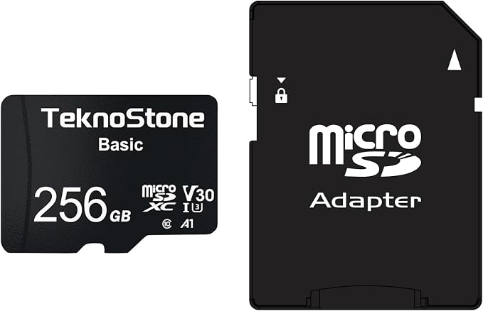 Basic 256GB MicroSDXC Flash Memory by Teknostone
