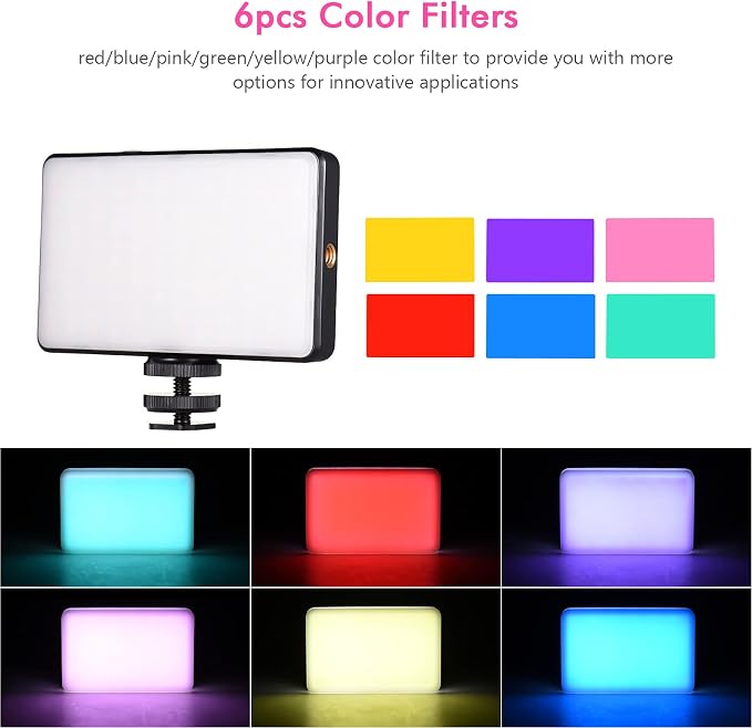 ST120 Pocket LED Video Light Rechargeable Fill Light 2500K-9000K Dual Color - Image 2