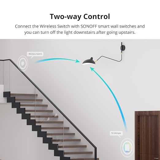 SONOFF Zigbee Switch, SNZB-01P Wireless Push Button, Supports to Create Smart - Image 7
