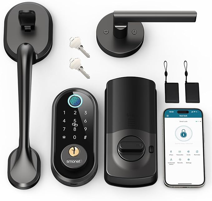 SMONET Front Door Lock Set by SMONET