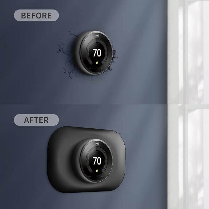 Compatible with Google Nest Thermostat 1st/2nd/3rd Wall Plate Cover - Image 3
