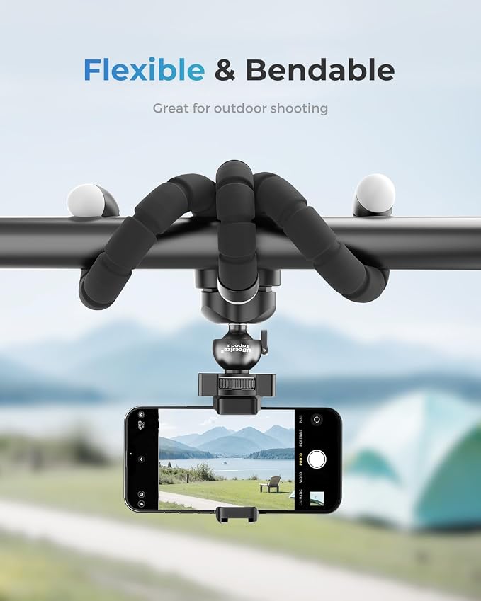 UBeesize Phone Tripod Pro S, Flexible Desk Stand - Image 4