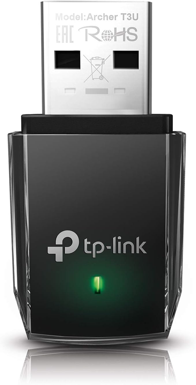 TP-Link AC1300 USB WiFi Adapter- 2.4G/5G Dual Band Wireless Network Adapter by TP-Link
