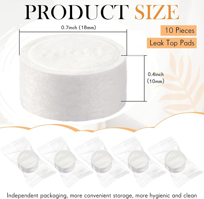 Wonderjune 10 Pcs Replacement Pads - Image 2