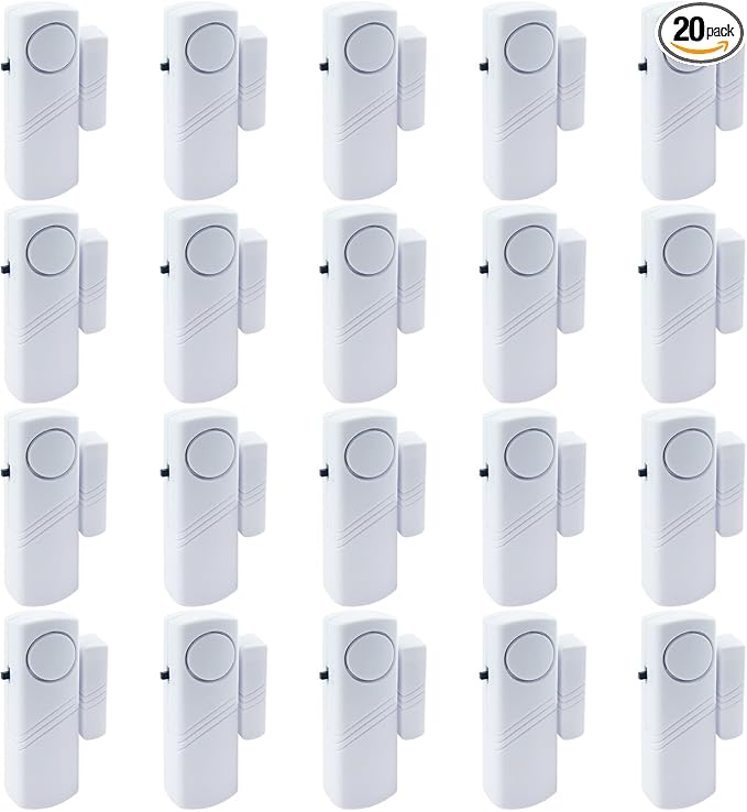 Door Window Alarm, 90DB Door Alarms by HIIXHC