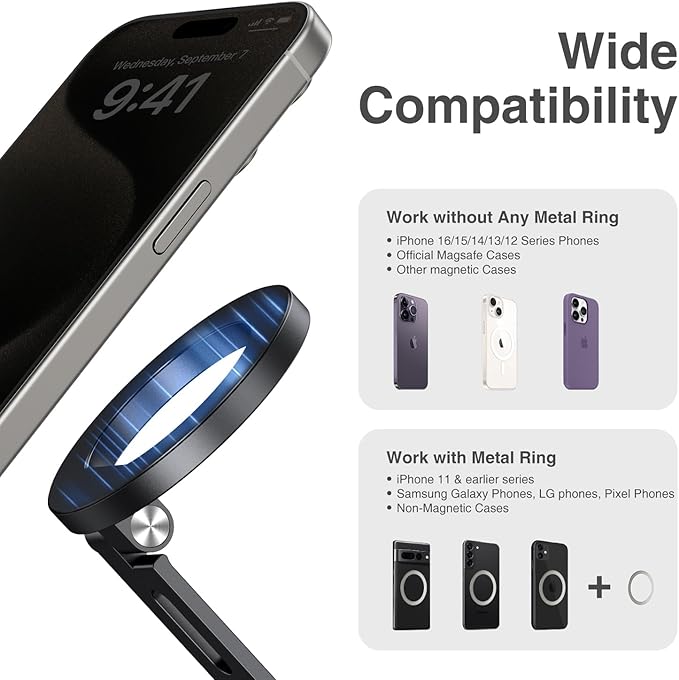 elitehood Aluminum Magsafe iPhone Tripod Mount - Image 9