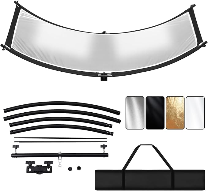 Clamshell Light Reflector/Diffuser by Unknown