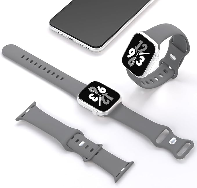 Sport Band Compatible with Apple Watch 38mm 40mm 41mm 42mm 44mm 45mm 46mm 49mm - Image 2