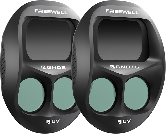 Freewell GND 2-Pack Filter for DJI Mavic 4 Pro–GND0.9 & GND1.2–Graduated by Freewell