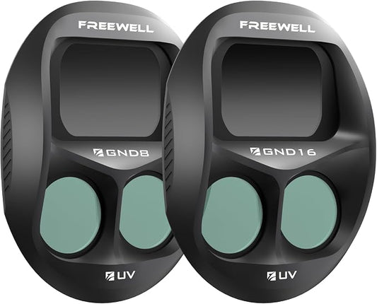 Freewell GND 2-Pack Filter for DJI Mavic 4 Pro–GND0.9 & GND1.2–Graduated by Freewell