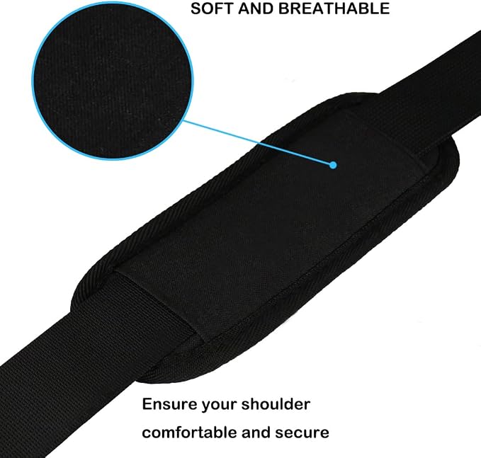 Universal Replacement Laptop Shoulder Strap, Durable 55" Adjustable Comfortable - Image 2