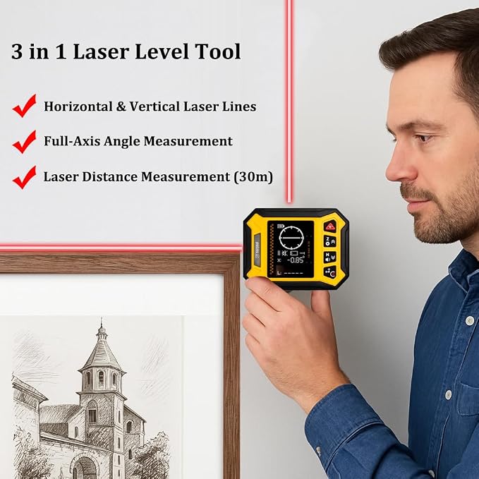 3in1 Multi Surface Line Laser Level - Image 2