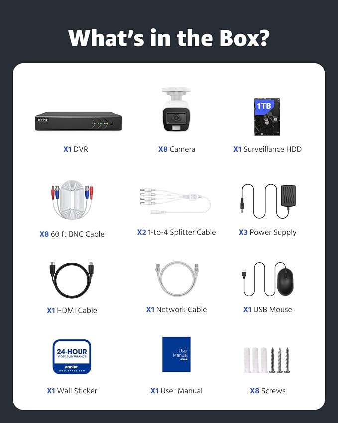 ANNKE Home Wired Camera Security System - Image 8